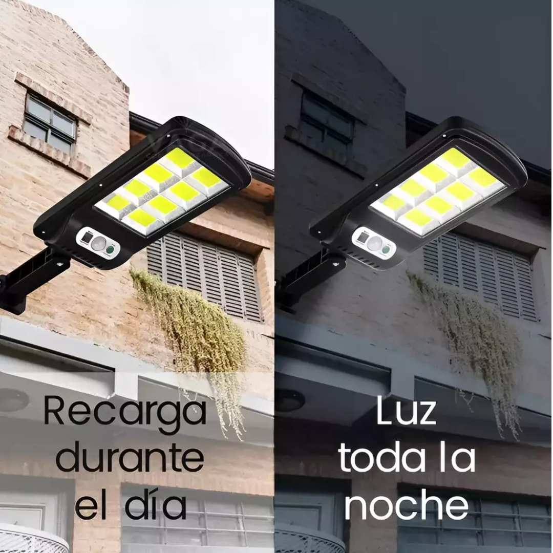 3x1 Reflector solar 1000W: ilumina exteriores gratis, instalación fácil