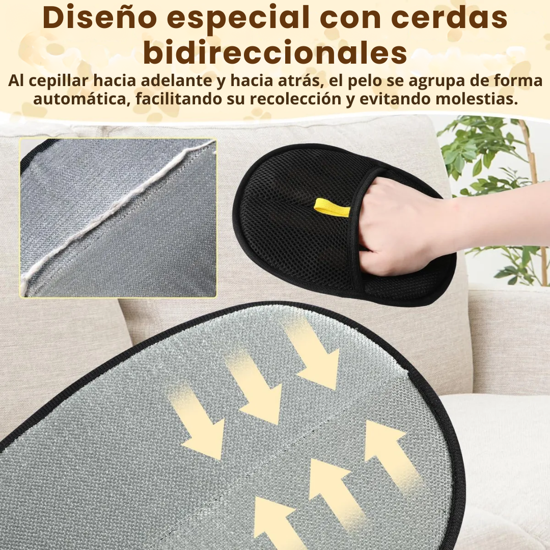 Guante quita pelos: hogar sin pelos en menos de 1 minuto
