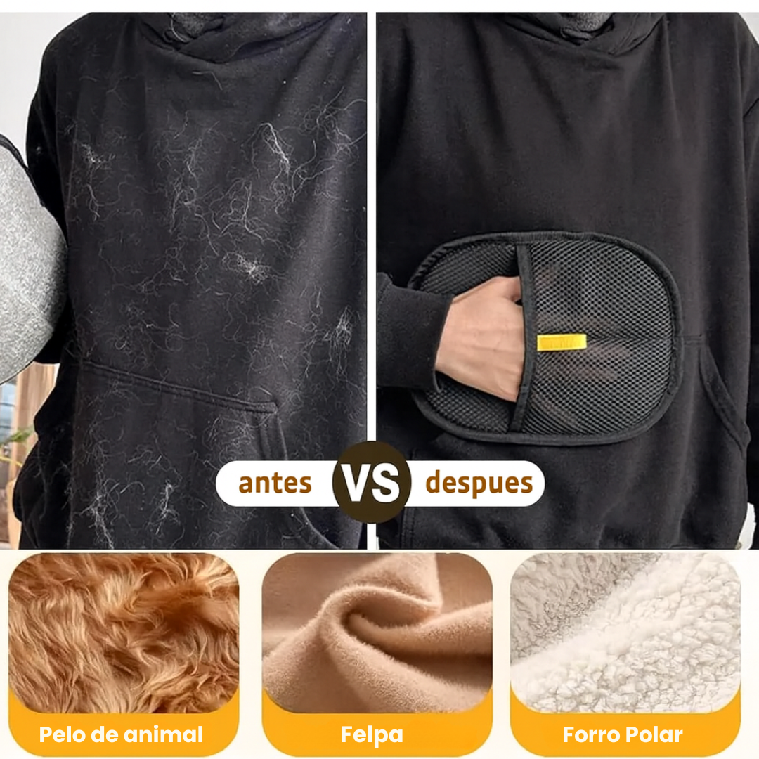 Guante quita pelos: hogar sin pelos en menos de 1 minuto